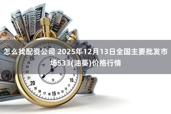 怎么找配资公司 2025年12月13日全国主要批发市场S33(油葵)价格行情